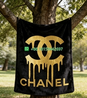 Chanel Throw Blankets
